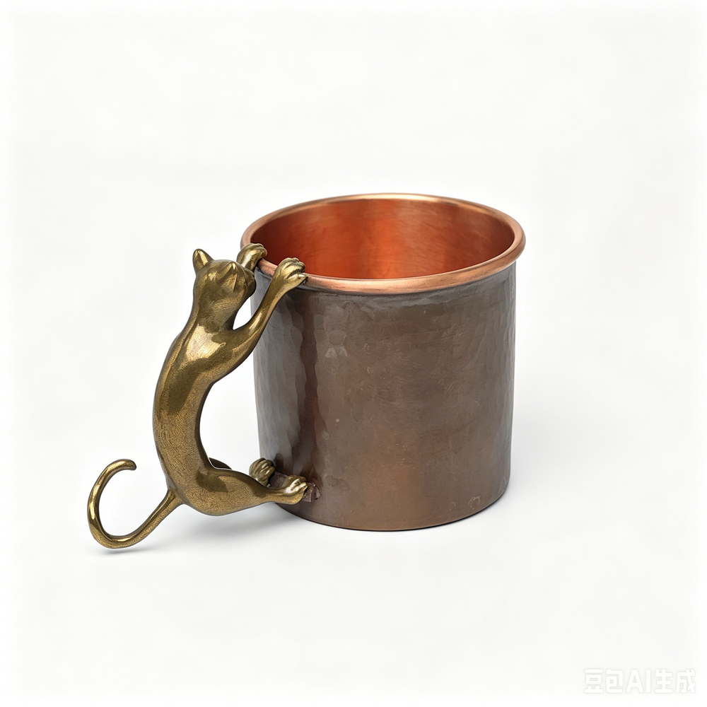 SpringMetals Cat Wall-Climbing Project Bronze Cup